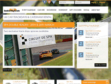 Tablet Screenshot of bookatrack.com